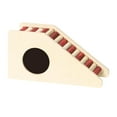 thumbnail image 2 of pitrice Hamster Climbing Toy Cage Wood Ladder Bridge Hamster Ladder for Hamsters Large Ladder Beige Trapezoid Ladder, 2 of 6