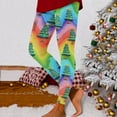 thumbnail image 4 of Fiaer Women's Legging Chritmas Tree Snowflake Reindeer Funny Graphic Plus Size Trendy Yoga Pants Soft Slim Fit Fashion Xmas Tight Trousers Multicolour S, 4 of 6