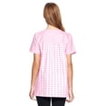Casual Nights Women's Snap Front Smock Cobbler Woven Scrub Apron Top