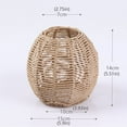 Clearance! Imitation Rattan Lampshade Lamp Accessories Ceiling Lamp