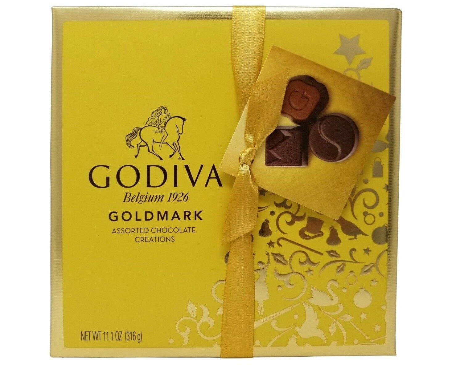 Godiva Belgium Goldmark Assorted Chocolate Creations 11.1 OZ
