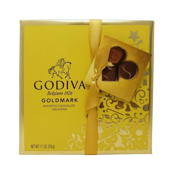 Godiva Belgium Goldmark Assorted Chocolate Creations 11.1 OZ