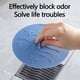 thumbnail image 3 of Recogedor de Pelos para Ducha, Instalación con Ventosa, Forma Cuadrada para Fácil Extracción, Multiusos En Baño, Bañera y Cocina, Tamaño de 5,91 X 5,91 Pulgadas, Incluye 1 Recogedor., 3 of 5