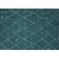 thumbnail image 1 of Ahgly Company Indoor Rectangle Oriental Light Blue Industrial Area Rugs, 5' x 8', 1 of 4
