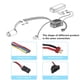 thumbnail image 4 of Esc Sin Escobillas Controladores de velocidad sin sensor ESC sin escobillas 60A para 1/8 1/10 RC Car (enchufe T) Likrtyny libre de BPA, 4 of 9