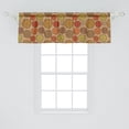 thumbnail image 2 of Ambesonne Tree Window Valance, Old Cut Tree Trunks Vintage, 54" X 18", Multicolor, 2 of 3