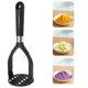thumbnail image 4 of GOOHOCHY Masher de papas de servicio pesado con manejo negro machacador de alimentos plegables machacador de aguacate para puré de papas y preparar comida para bebés, 4 of 7