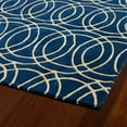 thumbnail image 3 of Kaleen Tara Round - Navy 7'9" x 7'9" 100% Wool Rug, 3 of 6