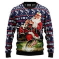 thumbnail image 5 of Suéter feo de Navidad para cosplay, dibujo de perro, gato, Papá Noel, tatuaje de manga larga, impresión 3D, otoño e invierno, jersey informal Harajuku 14, 5 of 5