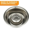 thumbnail image 6 of Stainless Steel Slow Feed Bowl for Dogs or Cats - Fits in Neater Feeders and Other Raised Feeders (3 Cup), 6 of 7
