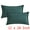 Dark Green, variant on Unique Bargains Striped Decorative Throw Pillow Covers Pack of 2 Beige 18" x 18"