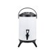 thumbnail image 1 of Inteprter Barriles aislantes de acero inoxidable de gran capacidad para almacenamiento de té imprescindibles para los amantes del té Teteras blanco, 1 of 6