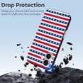 thumbnail image 3 of Compatible with Iphone 16 Case - Cute Soft Stars And Stripes Silicone Case Compatible with Iphone 16 Phone Case for Women Men, 3 of 6
