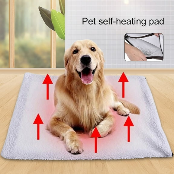 Cheers.US Non-Electric Pet Warming Pad, Pets Cat Bed Pet Blanket Thermal Cat and Dog Warming Bed Mat for Pets Cats Dogs and Kittens for Outdoor Indoor