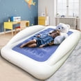 thumbnail image 2 of Juego de colchones inflables Fahuac para cama de viaje para niños pequeños, 2 of 8