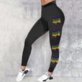 thumbnail image 2 of Mepaouo Women's High Waisted Yoga Pants Tummy Control Shiny Sports Tights Workout Leggings Sizes S-2XL, 2 of 4