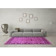thumbnail image 3 of Ahgly Company Indoor Rectangle Oriental Purple Industrial Area Rugs, 5' x 8', 3 of 4