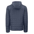 thumbnail image 3 of Men's-Cutter & Buck  Anthracite Penn State Nittany Lions Rainier Eco PrimaLoft Hooded Full-Zip Jacket, 3 of 3