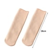 thumbnail image 6 of Eoperou 1 Pair Mid-Tube Plush Lining High Elasticity Women Socks Winter Solid Color Warm Thickened Thermal Socks Daily Wear, 6 of 8