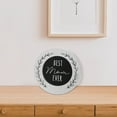 thumbnail image 3 of Wood Round Block Decor Best Mom Ever, 3 of 4