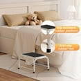 thumbnail image 3 of One Step Stool for Adults, Heavy Duty Stepping Stool with Non-Slip Step Platform Metal Stool in Kitchen, Bedroom,Bathroom,330 Lbs Capacity, 3 of 15