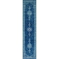 thumbnail image 6 of Unique Loom Bromley Collection Area Rug - Midnight (2' x 8' 8" Runner Navy Blue/Ivory), 6 of 6