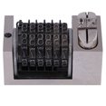 thumbnail image 3 of Numbering Machine , Manual Letterpress Printing Machine , Width 2.5MM 60 Times/Min Zinc Alloy  Steel For Letterpress Numbering Machines Printer, 3 of 8
