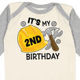 thumbnail image 4 of Inktastic Its My 2nd Birthday with Construction Tools Boys Long Sleeve Baby Bodysuit, 4 of 5