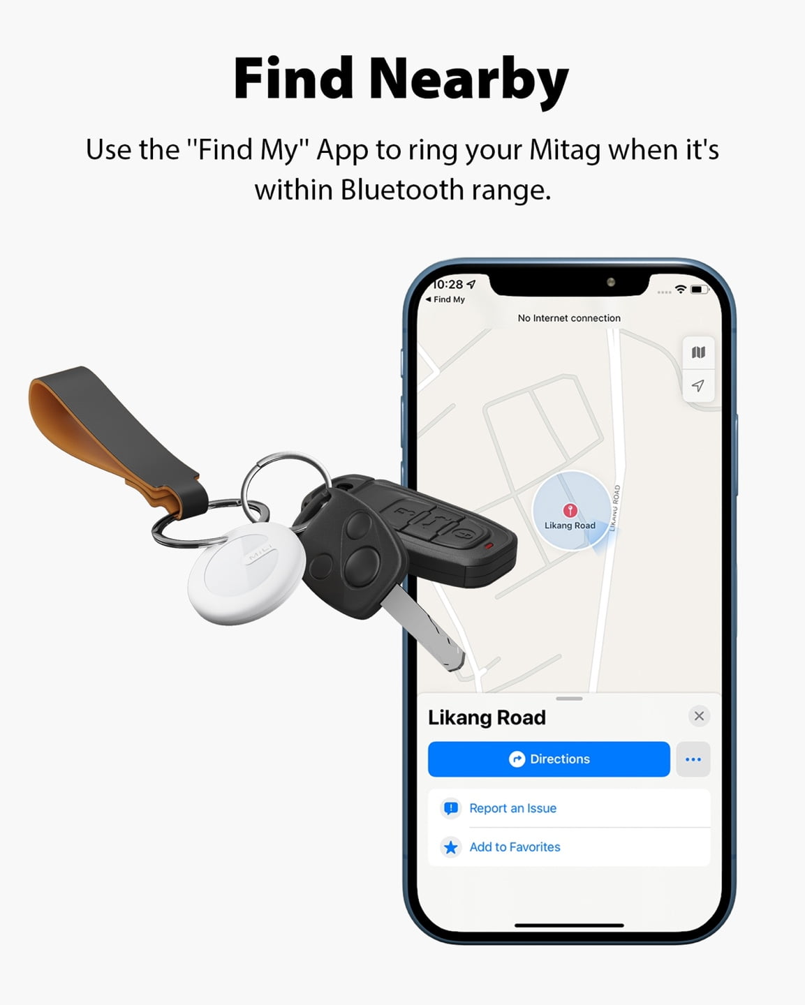 MiTag Smart Tag 1pc - BLACK