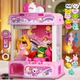 thumbnail image 1 of Mini juguete Claw Machine CWLAKON para niños con forma de unicornio, color rosa, 1 of 7