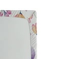 thumbnail image 3 of Ambesonne Floral Fitted Sheet, Simple Flowers Romance Print, Queen Size, Pink Pale Yellow and Blue, 3 of 5