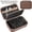 Brown-1-1-1, variant on Travel Glasses Organizer Case for Quay Polarized Glasses Men Women, Trendy Sunglasse Storage Holder (Bag Only)