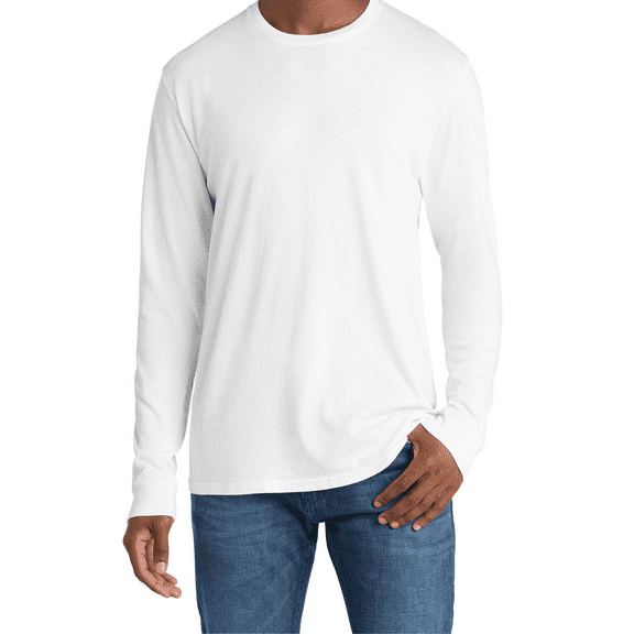 Women's Garment-Dyed Long Sleeve T-Shirt Soft Cotton Vintage Look PC099LS