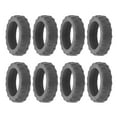 thumbnail image 1 of Unique Bargains Housse de Roues de Valise, Ensemble de 8 Housses en Silicone pour Roues de Bagage Cabine, Housses de Roues de Valise, Gris, 1 of 7