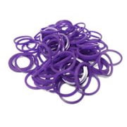 FunLoom Rubber Bands Purple Violet By Funloom with Super C-clips