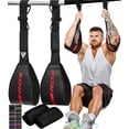 thumbnail image 1 of Correas Abdominales RDX para Barra de Dominadas en Cuero Maya, 1 of 7