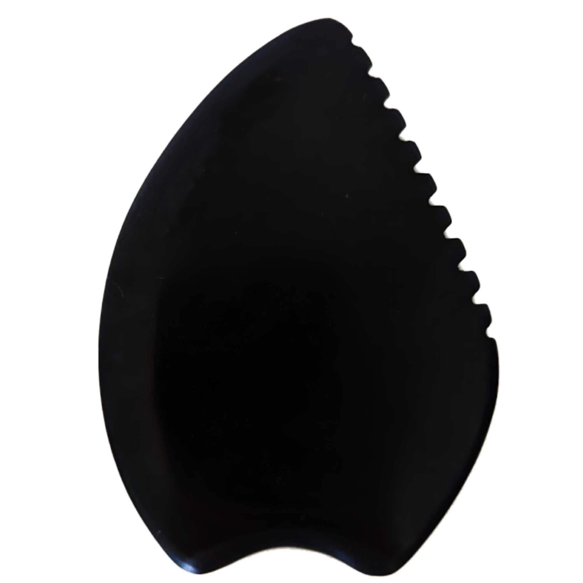 Bian Stone Obsidian Gua Sha Massage Tool,Facial Stone & Body Gua Sha