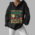 thumbnail image 2 of WEAIXIMIUNG Sweatshirts Oversize Tendance pour Femmes Imprimé Ample Hoodie, 2 of 4