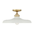 thumbnail image 2 of Minka Lavery 3936 Crowne 16" Wide Semi-Flush Ceiling Fixture - Brass, 2 of 7