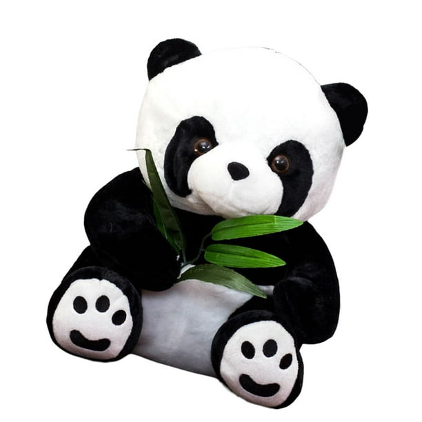 Niedliches Kuscheltier Sitzender Panda Plüschpuppe Kissen Für