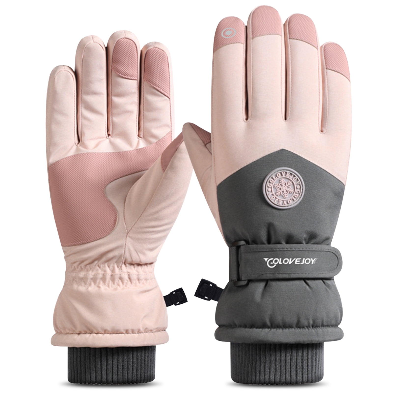 BUBABOX Winter Ski Snow Gloves for Men, Women, Youth,Touchscreen and ...