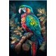 thumbnail image 1 of Kits de punto de cruz de pintura de diamantes, bordado de diamantes de fantasía, loros azules, pájaro, peonía, flor, mosaico de diamantes, decoración de taladro completo, 1 of 4