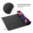 thumbnail image 6 of ZNDUO Large Rubber Mouse Pad Non-slip Desk Mat Ikat Geometric Floral Rubber Desk Pad Mousepad Keyboard Pad for Home Office, 15.8" x 29.5", 6 of 9