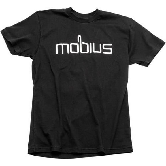 Mobius Logo Mens Short Sleeve T-Shirt Black SM