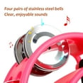thumbnail image 3 of Amdohai Tambour de Pied de Percussion avec 4 Paires d'Acier Inoxydable, 3 of 8