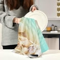 thumbnail image 6 of Dreamtimes Seashells and Sea Starfishes Kitchen Towels Set of 1 Dishcloths Hand Towels Tea Towels Ultra Absorbent for Cleaning Washing Drying Dishes Tableware 28'' x 18'', 6 of 7