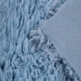 thumbnail image 3 of Stylish Fabric Flokati 60 In Curly Faux Fur Solid Sewing & Craft Fabric, 1 Yard, Baby Blue., 3 of 3