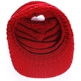 thumbnail image 4 of Gorro canjoyn Winter Warm de lana para mujer, color rojo, 4 of 7