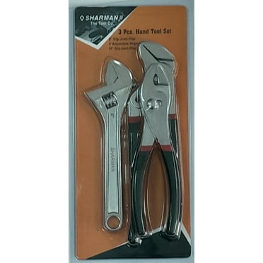 3-Piece Pliers & Wrench Set
