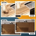 thumbnail image 6 of 8cm Wide Self-Adhesive Wood Grain Waterproof Anti-Mold Tape (Color 16,15FT), 6 of 7